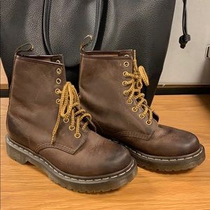 Brown Dr Martens